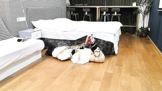 需要剪断绳子的自缚 特别刺激的那种时长接近一个小时