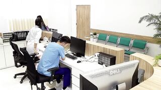 【麻豆传媒】职场淫行系列-楚梦舒【医院淫行揭秘】柜台底下的强制性爱，高清720P原版首发【MDWP-0015】